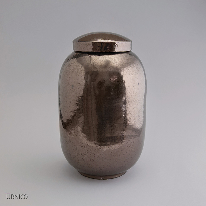Ceramic Urn Bise 4,5l Gold Pepper
