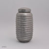 Ceramic Urn Breva Piu 3,8l Grey Silver