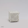 Ceramic Urn Brick Fielder 0,8l White Pearl