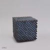 Ceramic Urn Brick Fielder 1,5l Rusty Anthracite