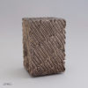 Ceramic Urn Brick Fielder 3l Gold Pepper