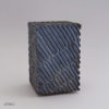 Ceramic Urn Brick Fielder 3l Rusty Anthracite