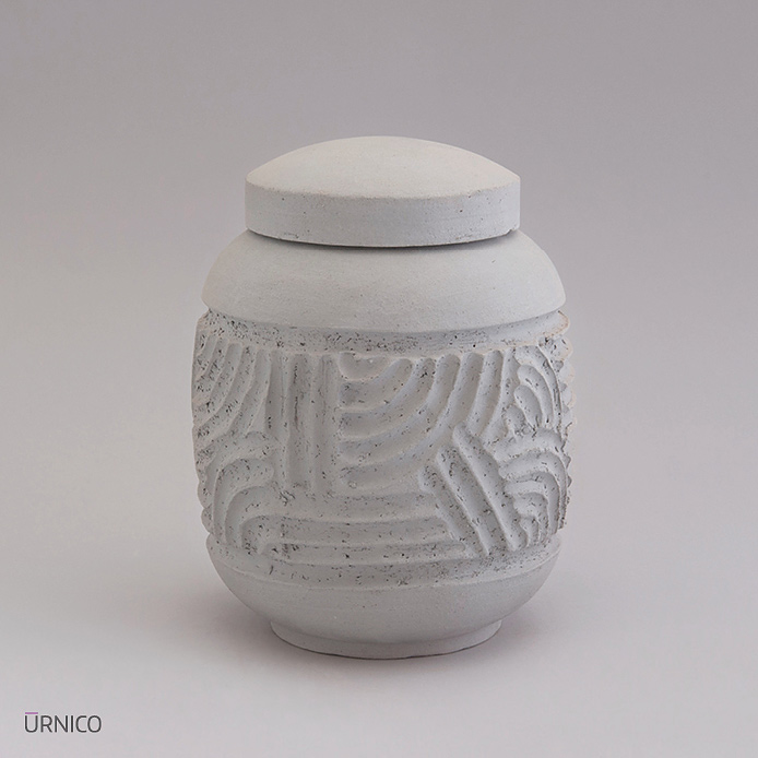 Ceramic Urn Buran 2l Raw AD