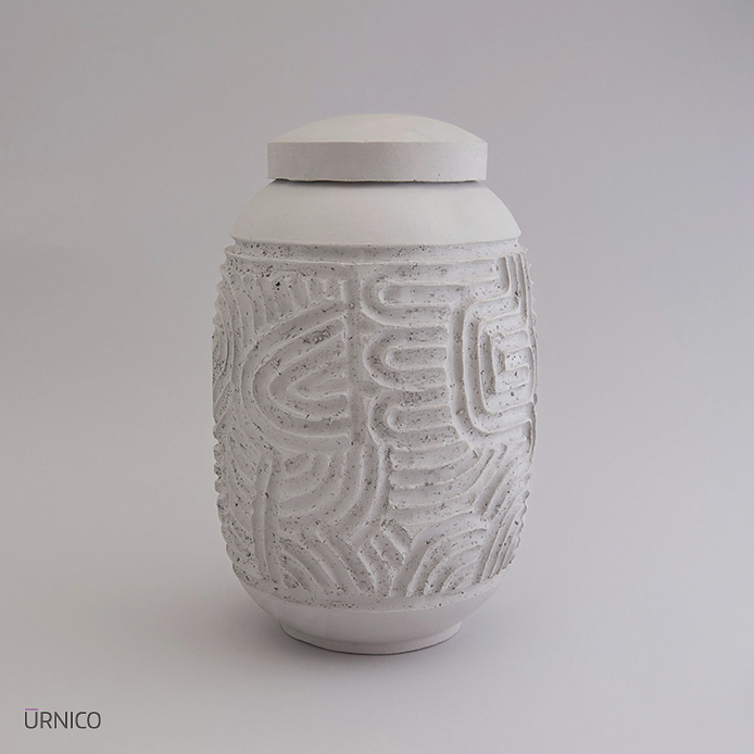 Ceramic Urn Buran 4,5l Raw AD