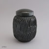 Ceramic Urn Loo 2l Black Star